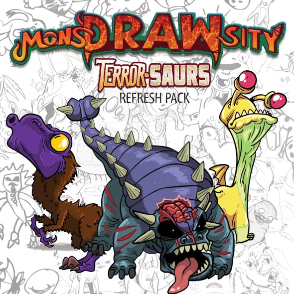 MonsDRAWsity - Terrorsaurs Refresh Pack (Pre-Order) available at 401 Games Canada