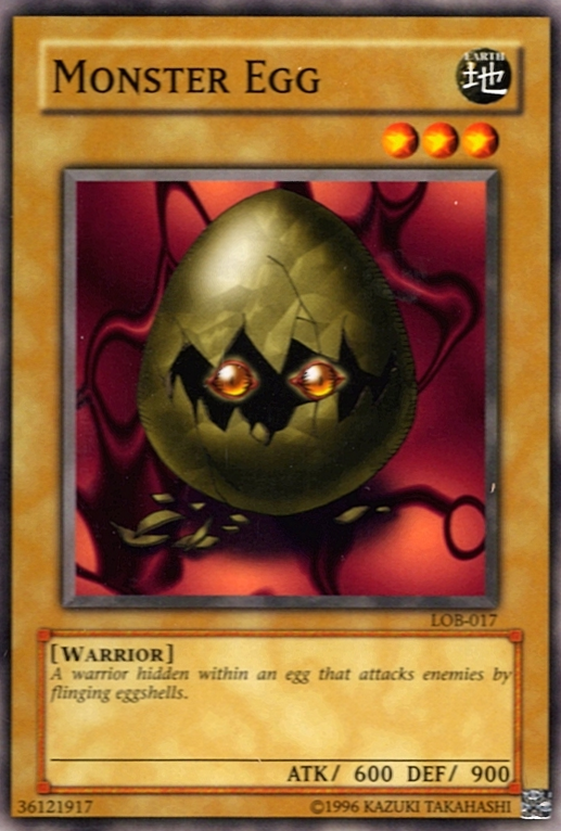 Monster Egg - LOB-017 - Common - Unlimited available at 401 Games Canada