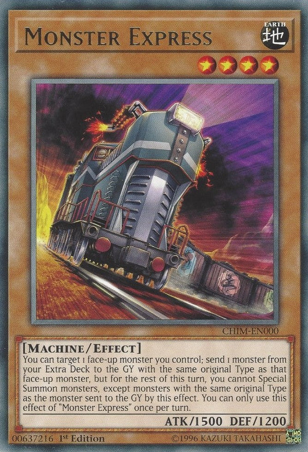 Monster Express - CHIM-EN000 - Rare - 1st Edition available at 401 Games Canada