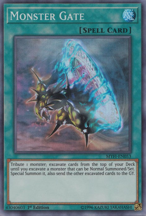 Monster Gate - MYFI-EN053 - Super Rare - 1st Edition available at 401 Games Canada