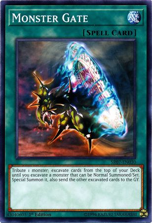 Monster Gate - SR07-EN030 - Common - 1st Edition available at 401 Games Canada