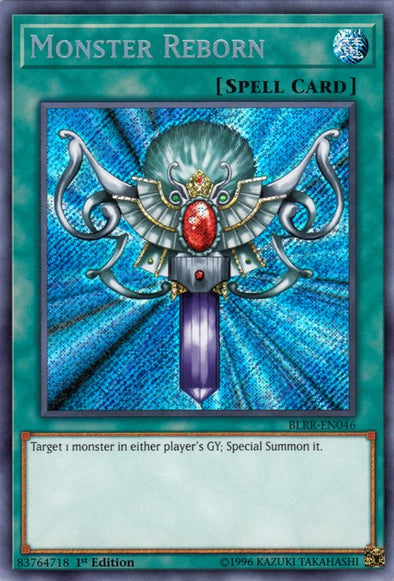 Monster Reborn - BLRR-EN046 - Secret Rare - 1st Edition available at 401 Games Canada