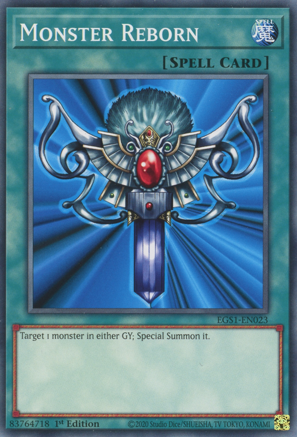 Monster Reborn - EGS1-EN023 - Common - 1st Edition available at 401 Games Canada