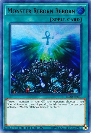 Monster Reborn Reborn - FLOD-ENSP1 - Ultra Rare - Limited Edition available at 401 Games Canada