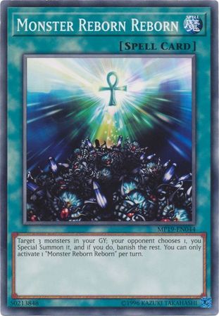 Monster Reborn Reborn - MP19-EN044 - Common - Unlimited available at 401 Games Canada