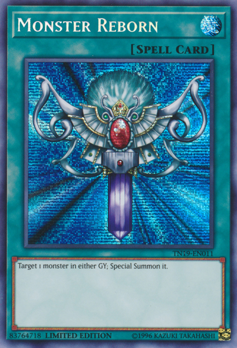 Monster Reborn - TN19-EN011 - Prismatic Secret Rare - Limited Edition available at 401 Games Canada