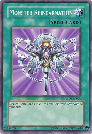 Monster Reincarnation - YSDJ-EN028 - Common - Unlimited available at 401 Games Canada
