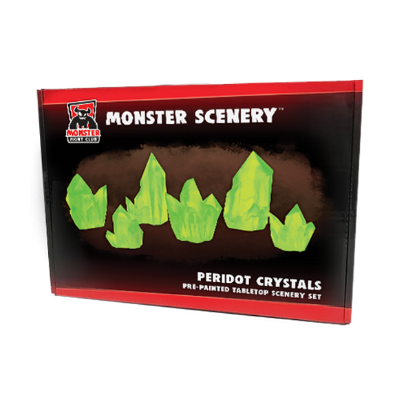 Monster Scenery - Peridot Crystals available at 401 Games Canada