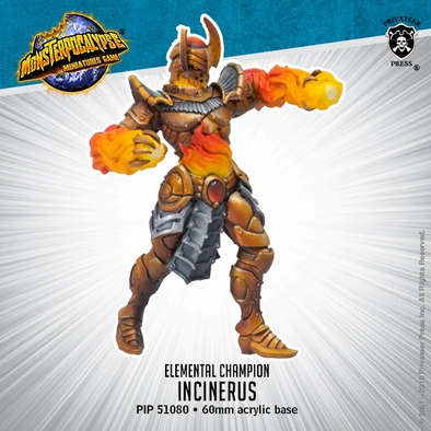 Monsterpocalypse Miniatures Game - Elemental Champions - Incinerus available at 401 Games Canada