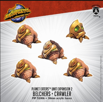 Monsterpocalypse Miniatures Game - Planet Eaters - Belchers/Crawler available at 401 Games Canada