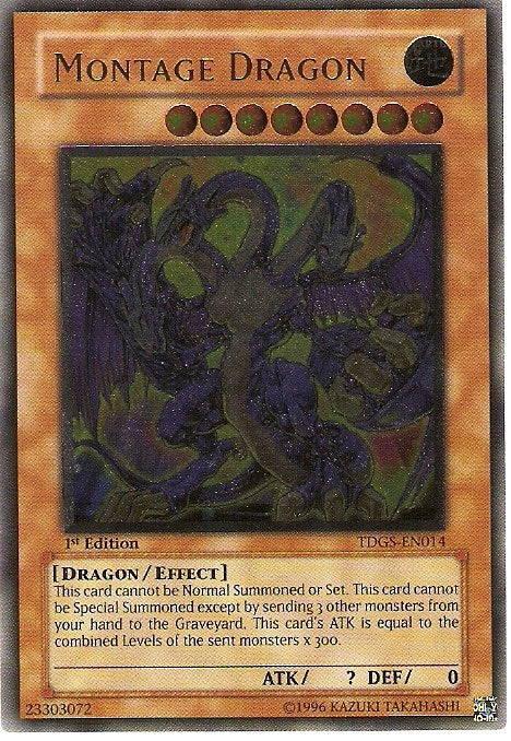 Montage Dragon - TDGS-EN014 - Ultimate Rare - 1st Edition available at 401 Games Canada