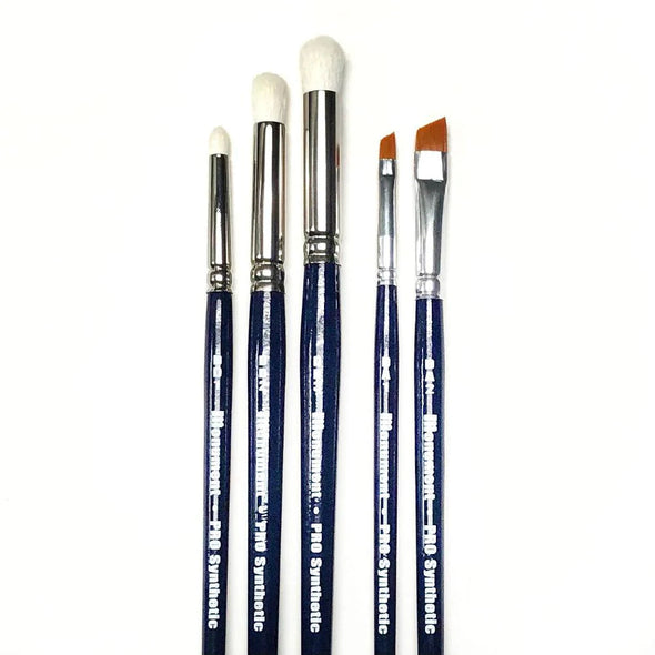 Monument Hobbies - PRO Drybrush 5 Brush Set available at 401 Games Canada