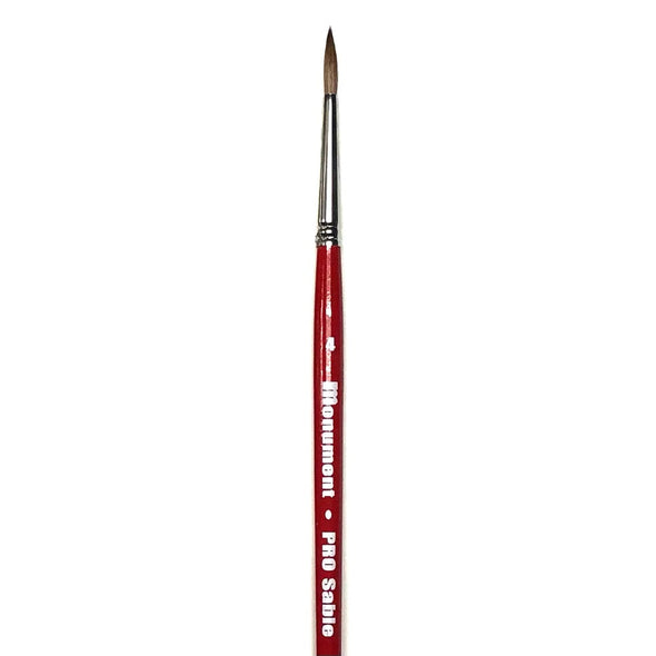 Monument Hobbies - PRO Sable #4 Paint Brush available at 401 Games Canada