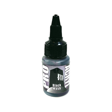 Monument Hobbies - Pro Acryl Paint - Black Wash available at 401 Games Canada