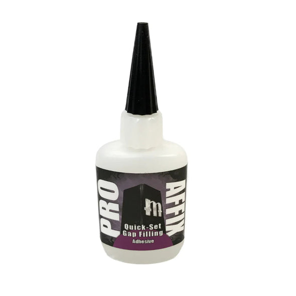 Monument Hobbies - Pro Affix - Quick-Set Gap Filling Adhesive 1oz available at 401 Games Canada