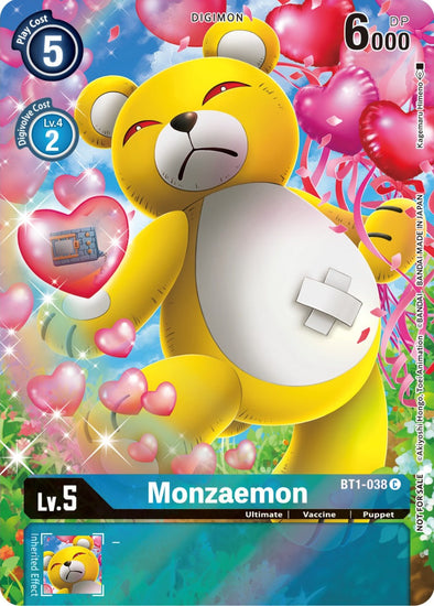 Monzaemon (25th Special Memorial Pack) - BT01-038 - Common available at 401 Games Canada