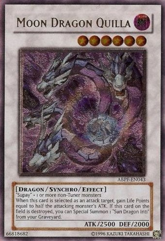 Moon Dragon Quilla - ABPF-EN043 - Ultimate Rare - Unlimited available at 401 Games Canada