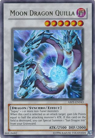 Moon Dragon Quilla - ABPF-EN043 - Ultra Rare - Unlimited available at 401 Games Canada