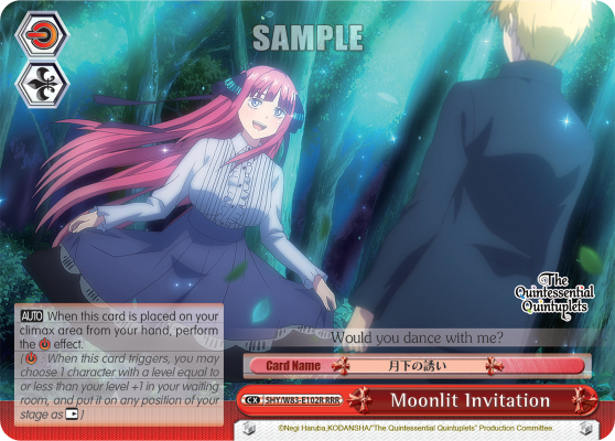 Moonlit Invitation - 5HY/W83-E102R - Triple Rare available at 401 Games Canada