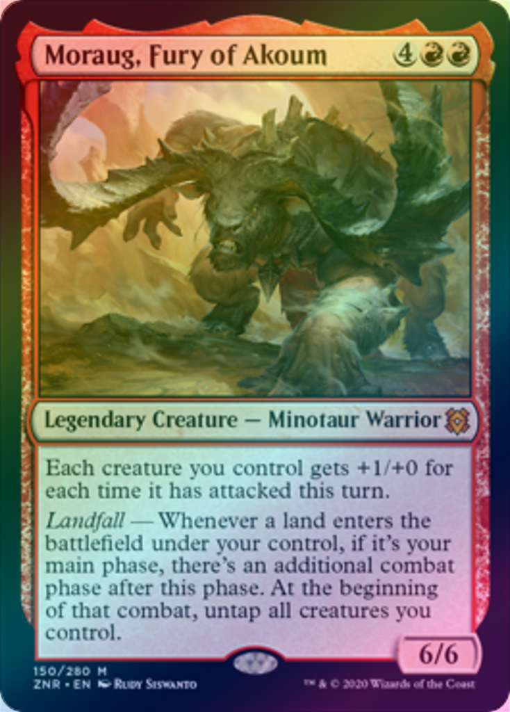401 Games Canada - Moraug, Fury of Akoum (ZNR) (Foil)