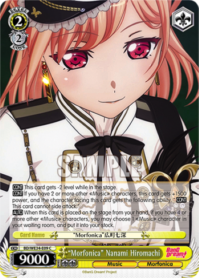 "Morfonica" Nanami Hiromachi - BD-WE34-E09 - Common available at 401 Games Canada