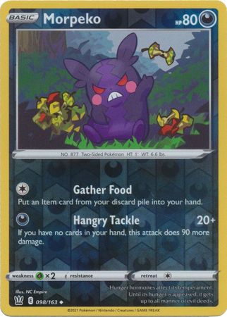 Morpeko - 098/163 - Uncommon - Reverse Holo available at 401 Games Canada