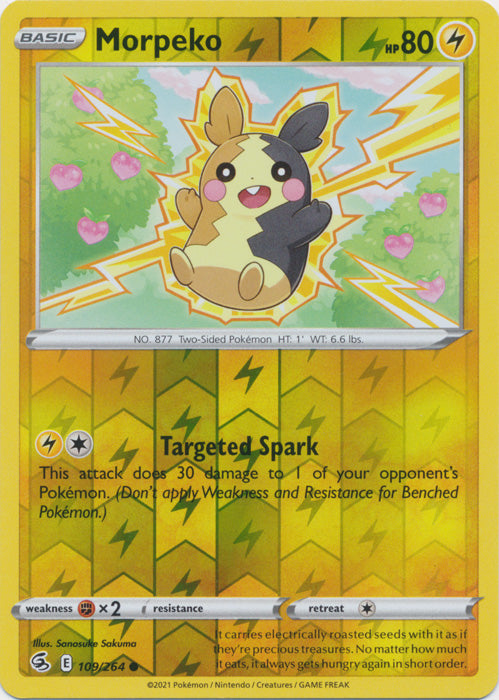 Morpeko - 109/264 - Common - Reverse Holo available at 401 Games Canada