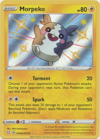 Morpeko - SV044/SV122 - Shiny Rare available at 401 Games Canada