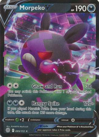 Morpeko V - 095/172 - Ultra Rare available at 401 Games Canada