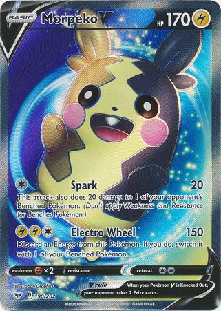 Morpeko V - 190/202 - Full Art Ultra Rare available at 401 Games Canada