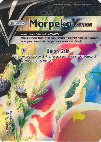 Morpeko V-Union - SWSH215 - Promo available at 401 Games Canada