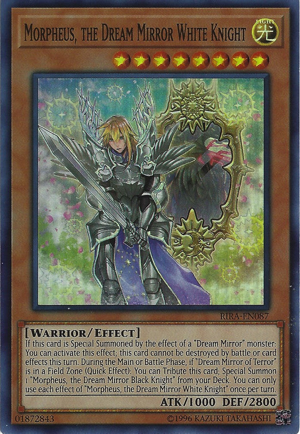 Morpheus, the Dream Mirror White Knight - RIRA-EN087 - Super Rare - Unlimited available at 401 Games Canada