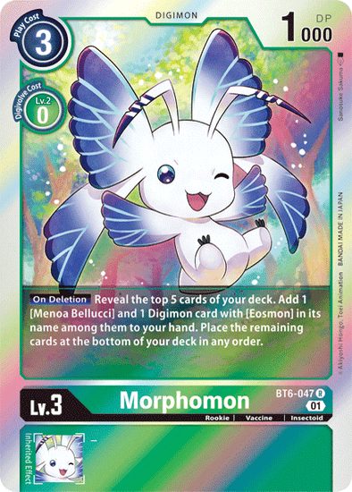 Morphomon - BT6-047 - Rare available at 401 Games Canada