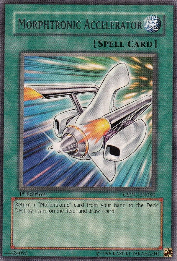 Morphtronic Accelerator - CSOC-EN050 - Rare - 1st Edition available at 401 Games Canada