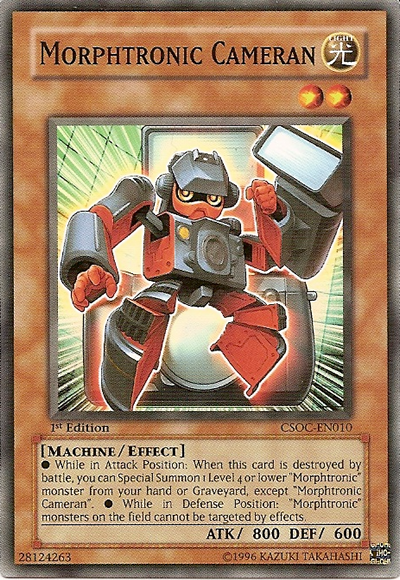 Morphtronic Cameran - CSOC-EN010 - Common - 1st Edition available at 401 Games Canada