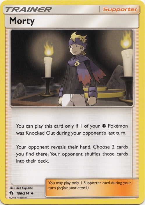 Morty - 186/214 - Uncommon available at 401 Games Canada
