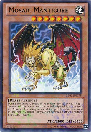 Mosaic Manticore - BP02-EN073 - Mosaic Rare - Unlimited available at 401 Games Canada