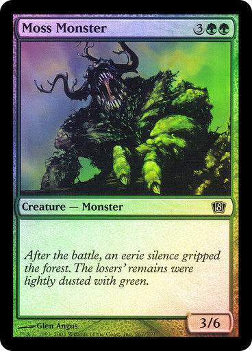 Moss Monster (Foil) (8ED) available at 401 Games Canada