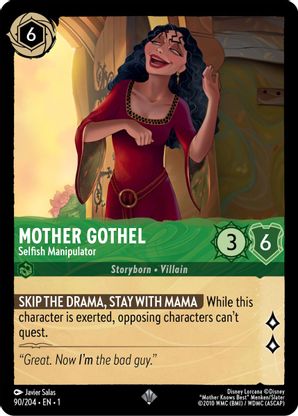 Mother Gothel (Selfish Manipulator) - 90/204 - Super Rare available at 401 Games Canada