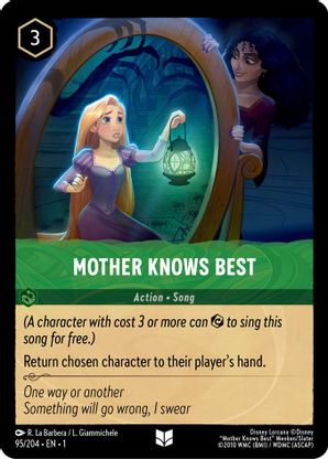 Mother Knows Best - 95/204 - Uncommon available at 401 Games Canada