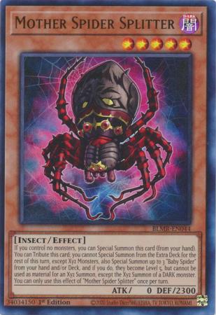 Mother Spider Splitter - BLMR-EN044 - Ultra Rare - 1st Edition available at 401 Games Canada