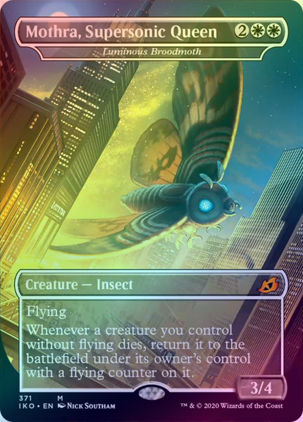 mtg mothra card 401 Games Canada - Mothra, Supersonic Queen