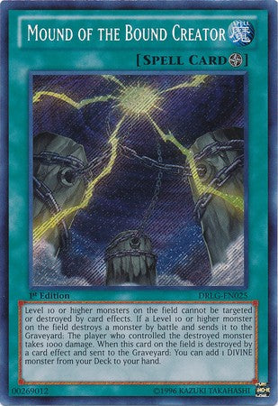 Mound of the Bound Creator - DRLG-EN025 - Secret Rare - 1st Edition available at 401 Games Canada