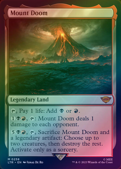 mount doom mtg card 401 Games Canada
