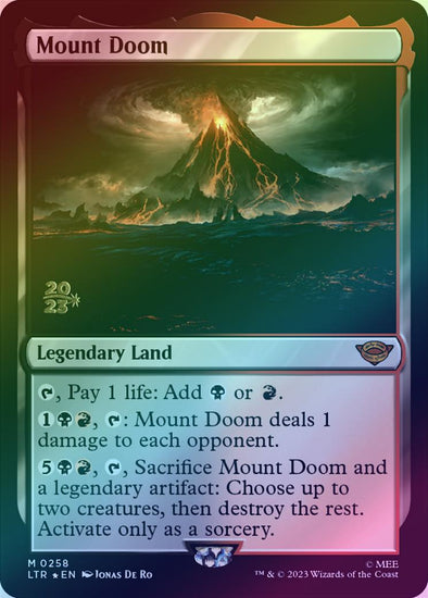 mount doom mtg card The Lord of the Rings Holiday Release | Magic Activate only as a sorcery. MTG LOTR Mount Doom, Toys