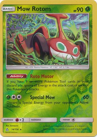 Mow Rotom - 14/156 - Rare - Reverse Holo available at 401 Games Canada