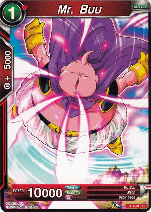 Mr. Buu - BT4-015 - Common (Foil) available at 401 Games Canada