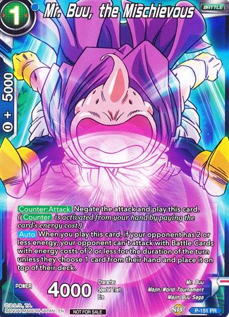 Mr. Buu, the Mischievous - P-151 - Promo available at 401 Games Canada