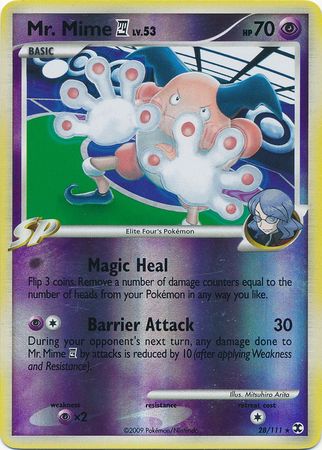 Mr. Mime 4 - 28/111 - Rare - Reverse Holo available at 401 Games Canada