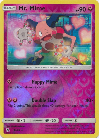 Mr. Mime - 43/68 - Rare - Reverse Holo available at 401 Games Canada